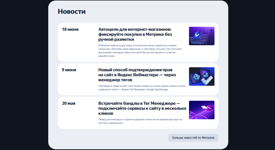 Яндекс Метрика