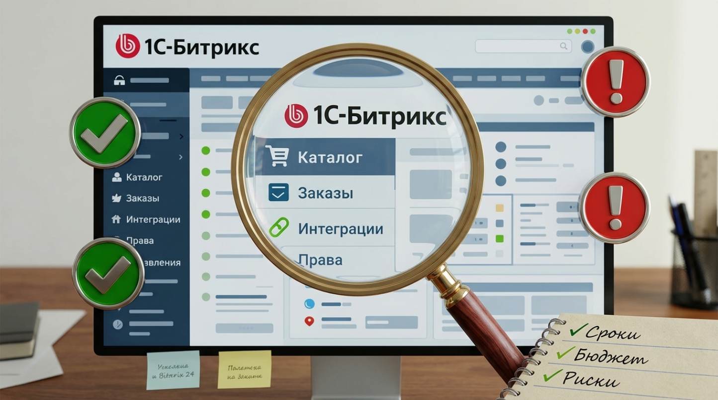 1С Битрикс - разработка, поддержка и доработка