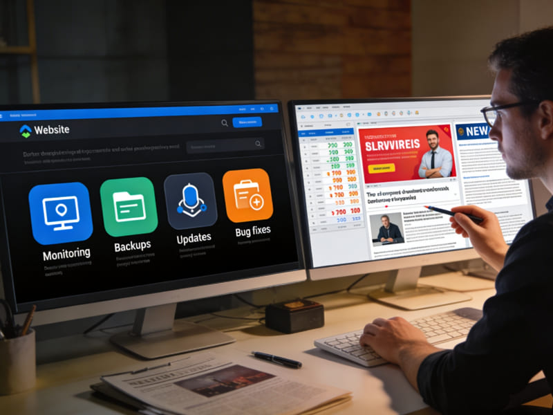 Техническое сопровождение и поддержка (сайты)
